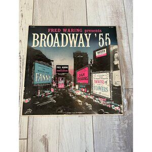 Fred Waring & The Pennsylvanians Broadway 55 Vinyl Record Decca DL 8099
